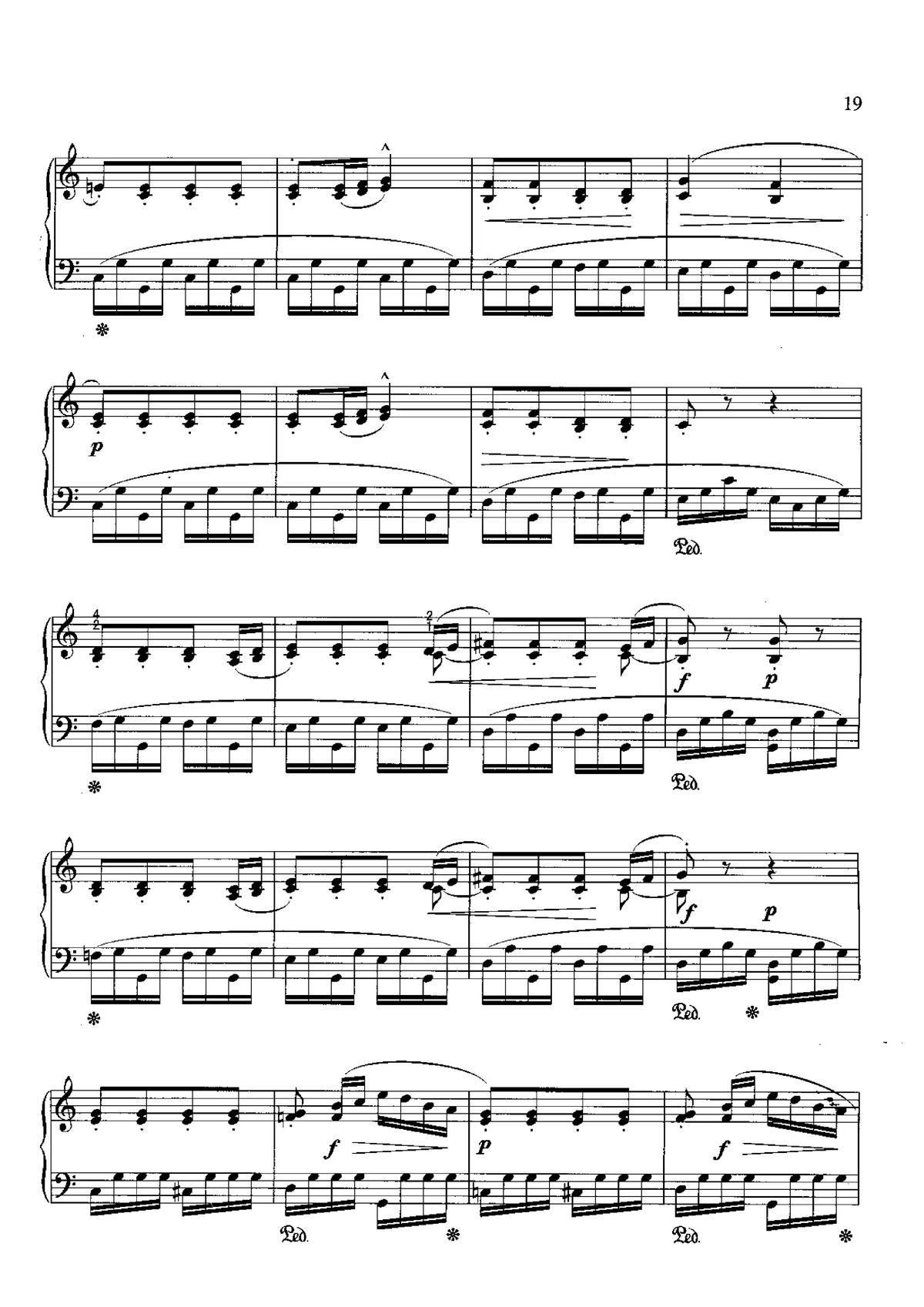 磨坊(不可不弹的世界钢琴名曲100首)3