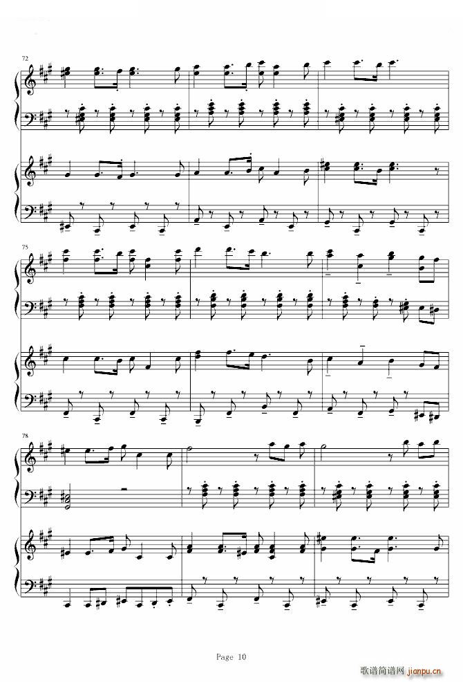 】四手联弹】 3主题曲《苏维埃进行曲》Soviet March 修改_红色警戒10