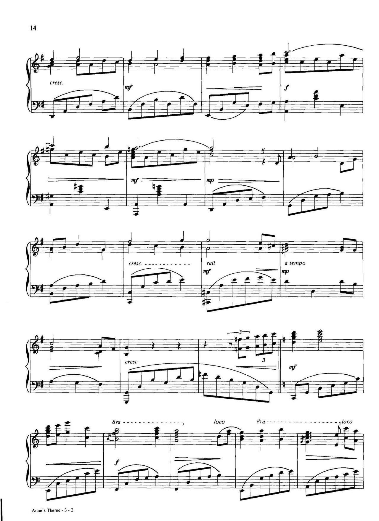anne s theme(Dan Coates 流行情调 集)2