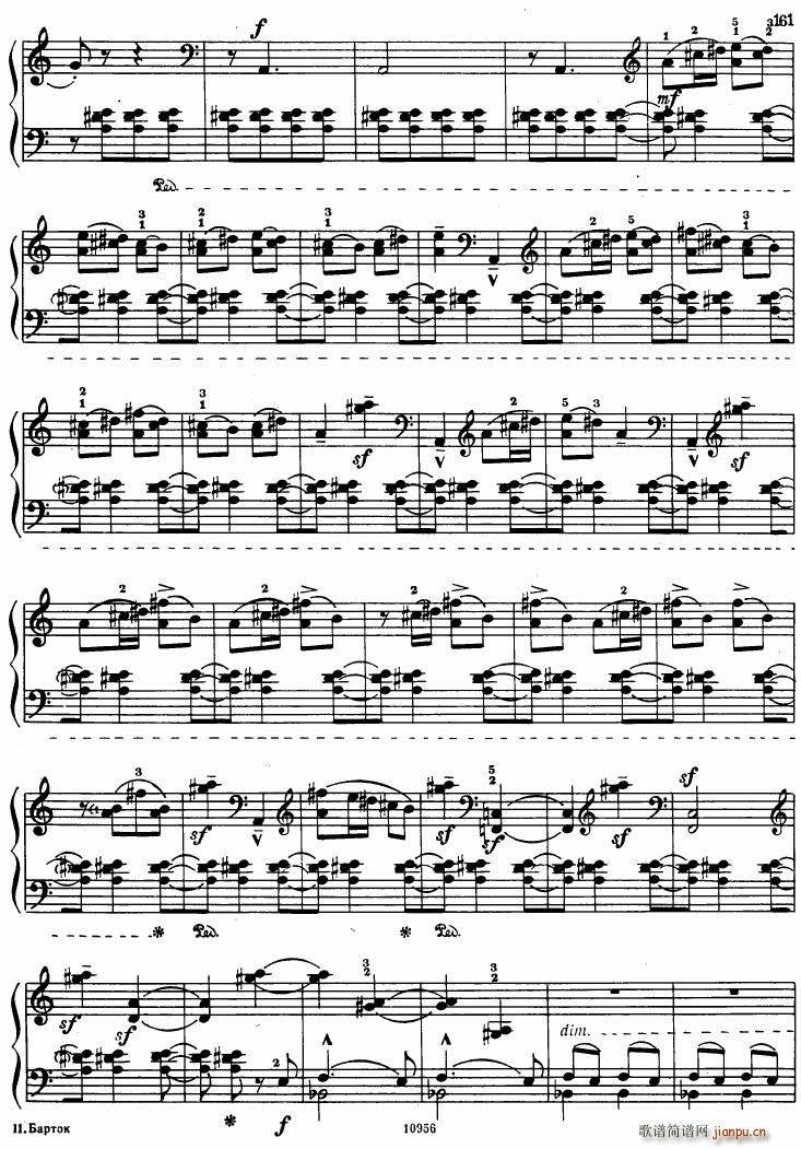 Bartok SZ 107 Mikrokosmos for Piano 140 15322