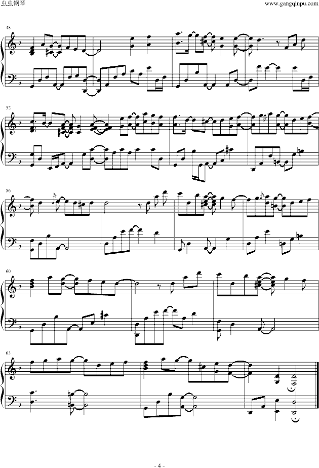 indigo（靛蓝）-钢琴谱(钢琴曲)-Yiruma4