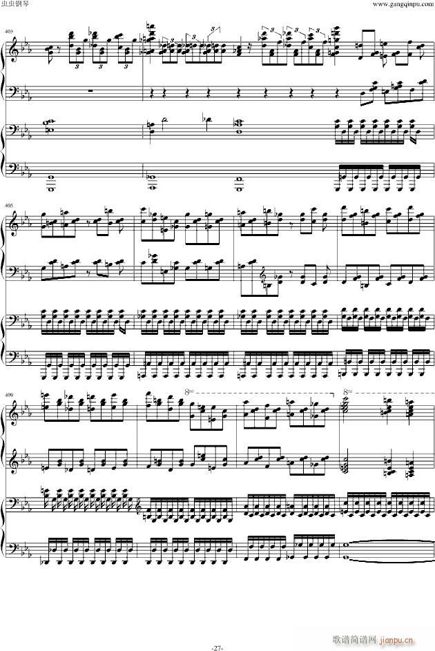 拉赫玛尼诺夫c小调第二钢琴协奏曲第三乐章_拉赫马尼若夫27