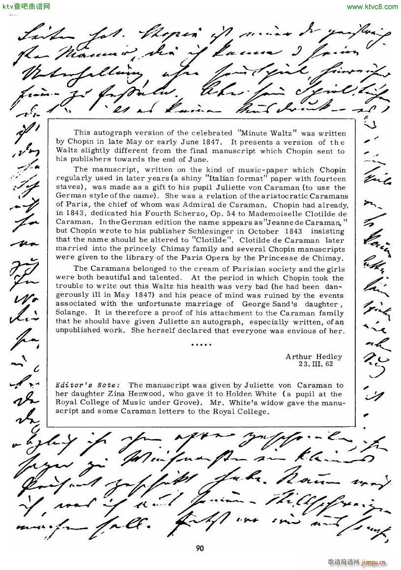 chopin minute waltz transcriptions collection 二19