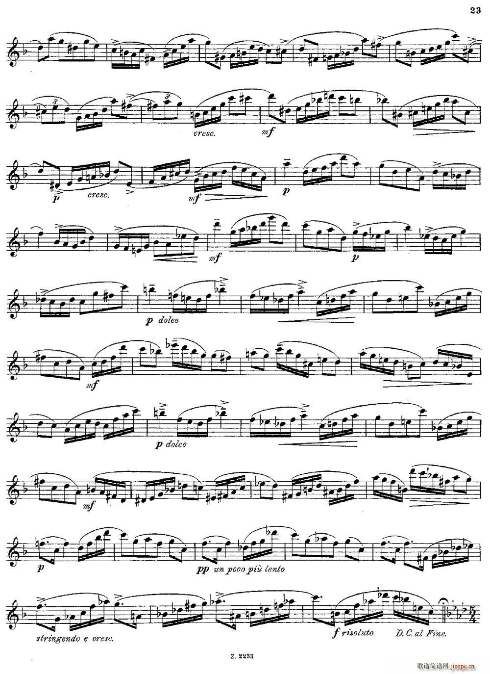 Schule der Virtuosit?t Op 60（18） 长笛3