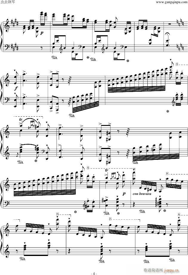 狩猎-李斯特练习曲_李斯特4