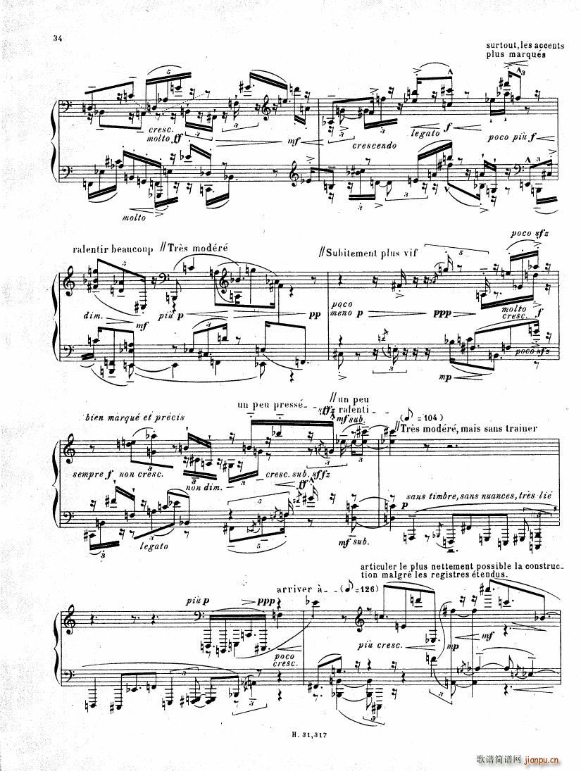 Pierre Boulez Sonata No 2 25 4810