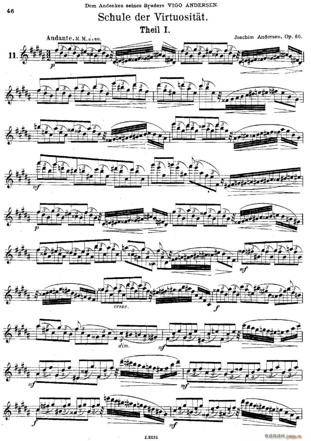 Schule der Virtuosit?t Op 60（11）1