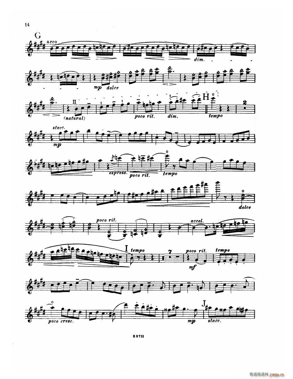 Bowen Suite for violin and piano violin part14