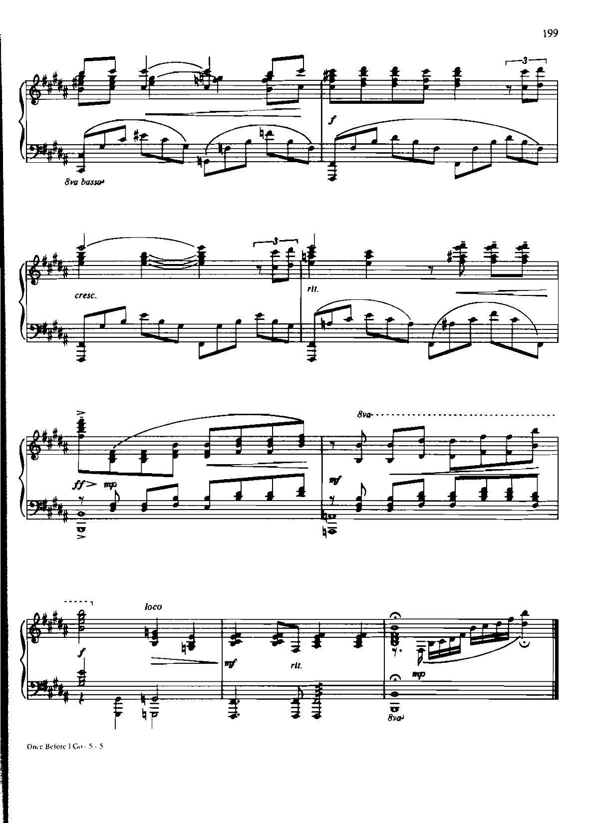 ONCE BEFORE I GO(Dan Coates 流行情调 集)5