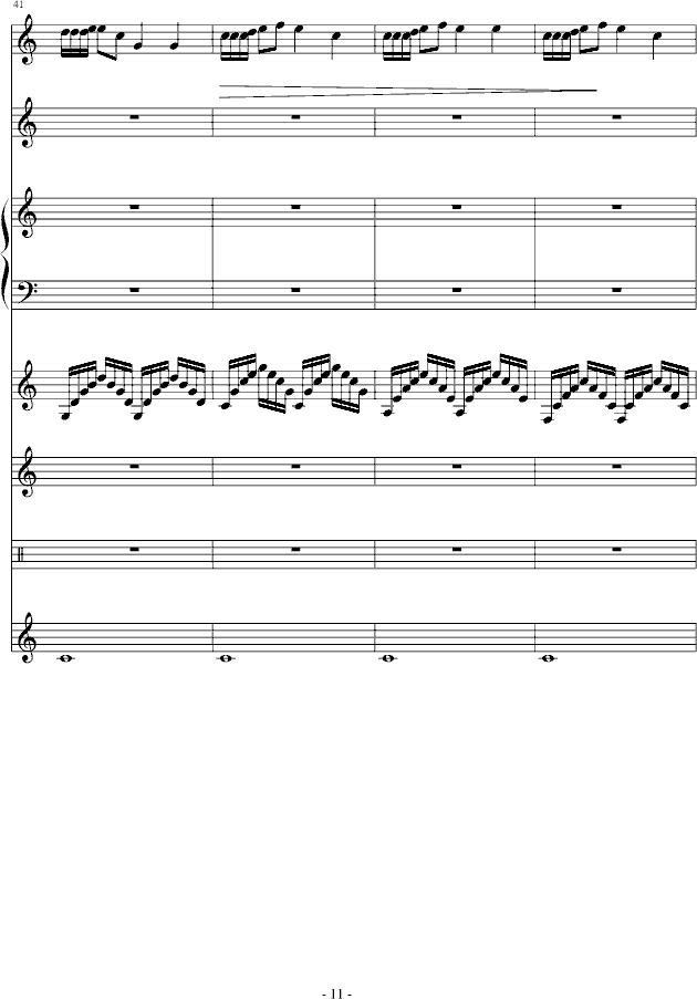 穷开心（逗你玩儿）-钢琴谱(钢琴曲)-wuliangyou11