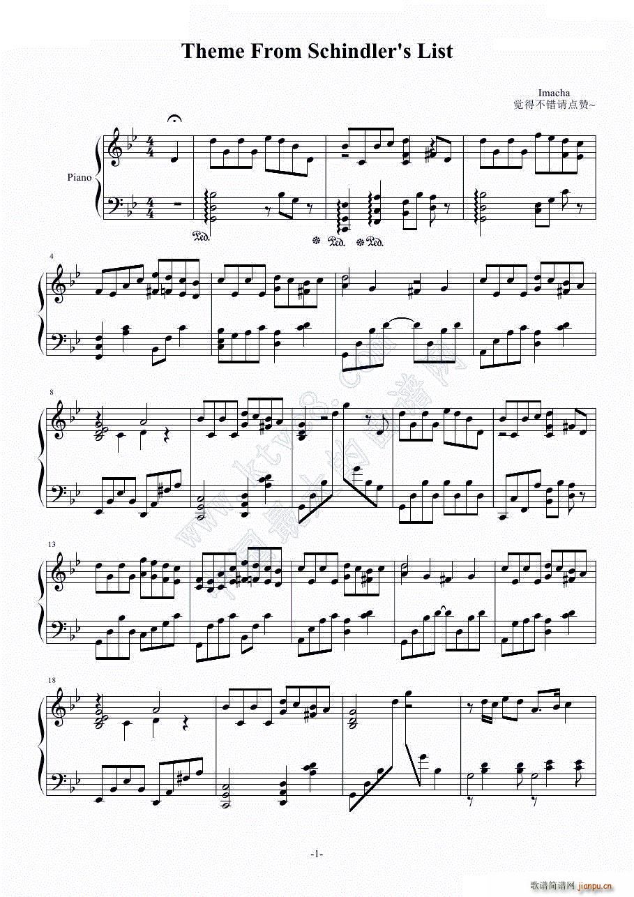 辛德勒的名单主题曲_威廉姆斯1