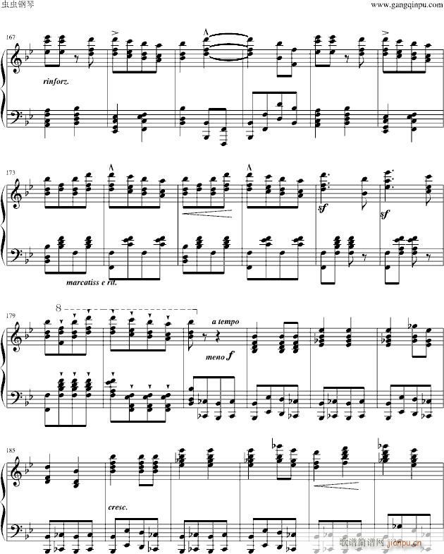李斯特《唐璜的回忆》选段――香槟之歌  最难钢琴曲~_李斯特8