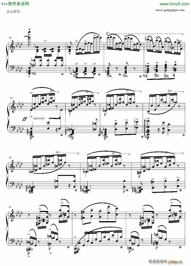 f小调超凡练习曲第10首_李斯特5