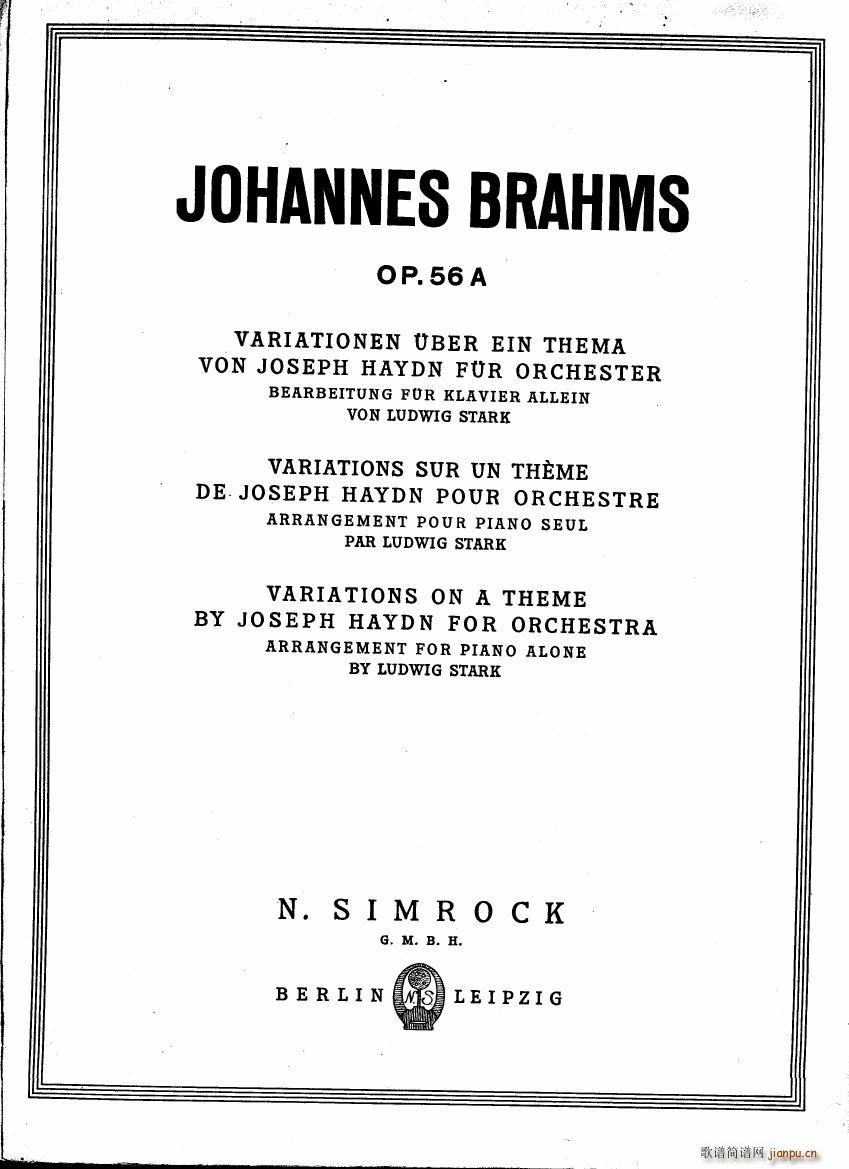 Brahms Stark Haydn Variations pno solo1