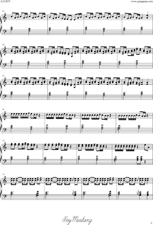 [�R音Len]�Χ�氯苯（破�蚕迪疵�歌）-钢琴谱(钢琴曲)-初音未来3