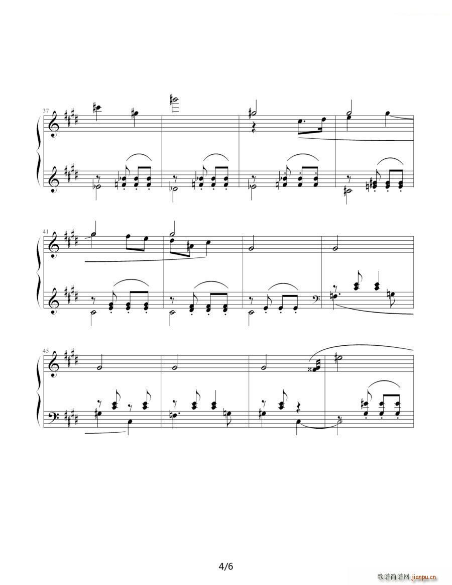 肖斯塔科维奇―前奏曲（10） 升c小调4