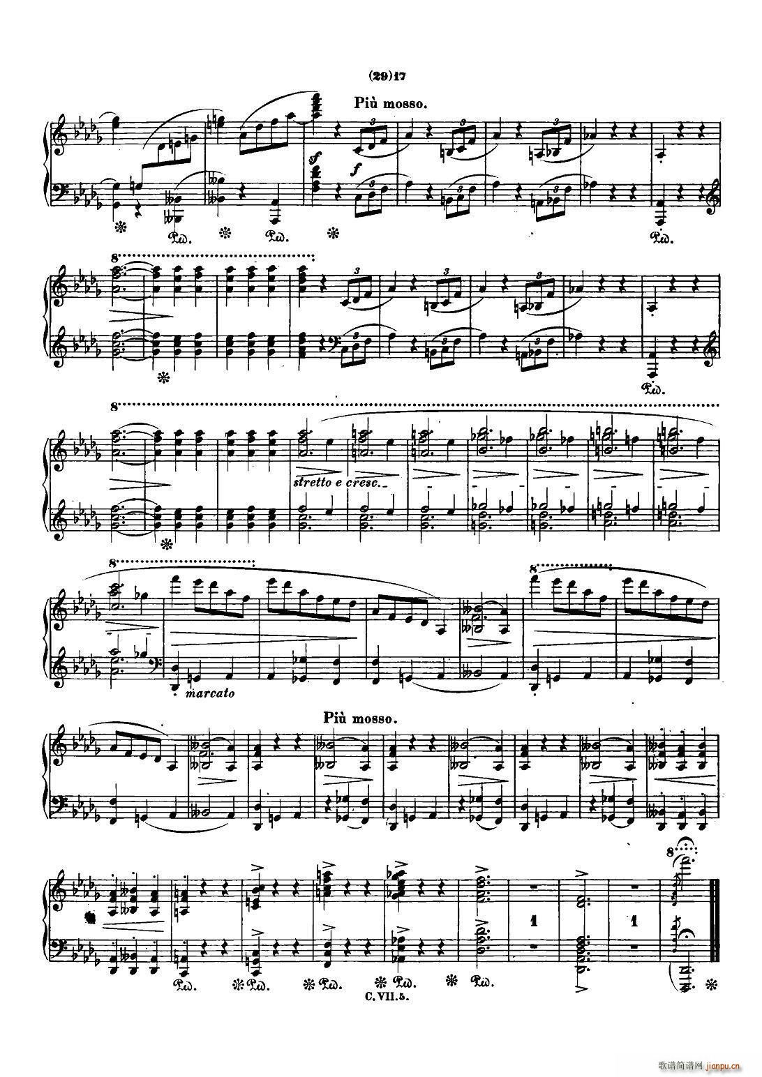 肖邦 钢琴谐谑曲 Chopin Scherzo（No 2 降b小调 Op 31）16