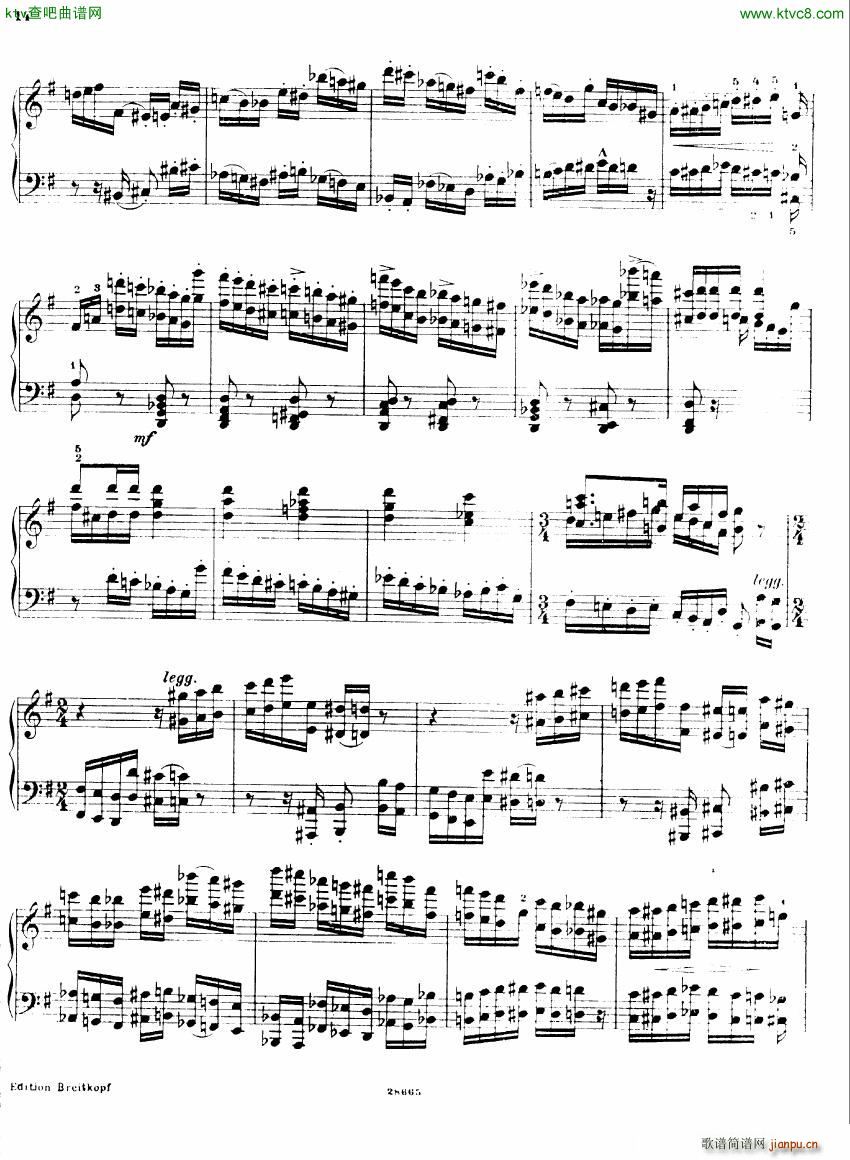 Busoni Etudes 114