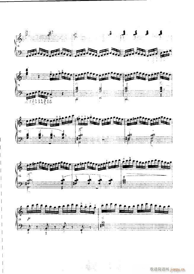 车尔尼手风琴练习曲集 Ⅲ85