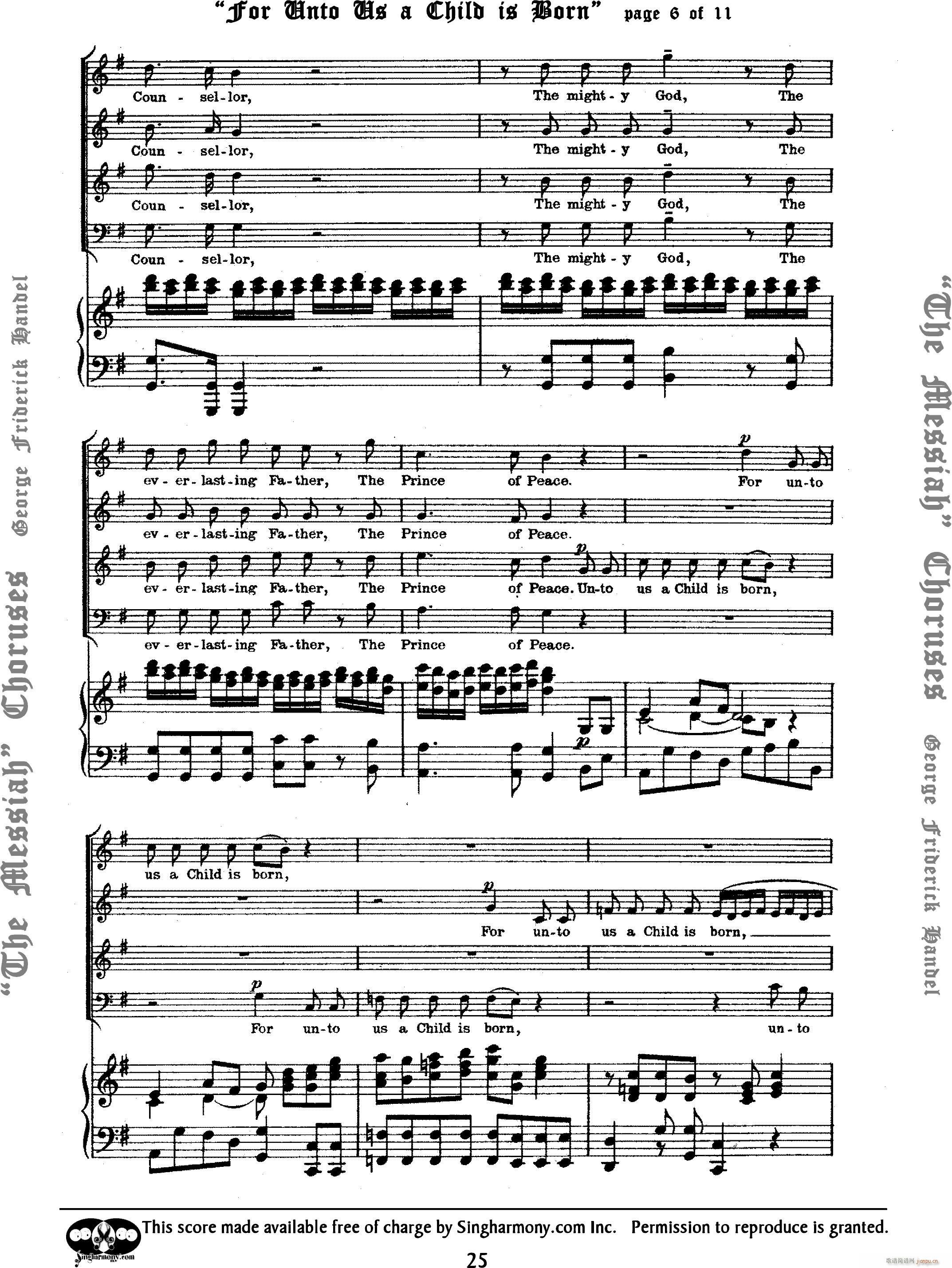 For unto us a Child is born_Handel6