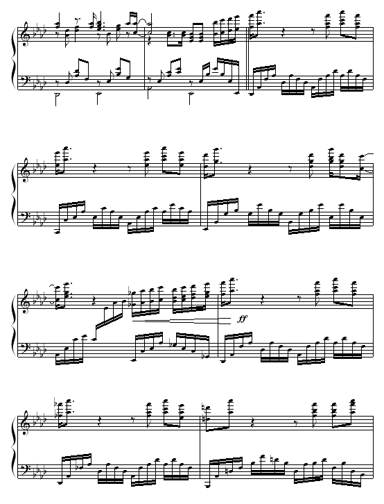 我的名字叫伊莲-钢琴谱(钢琴曲)-未知分类3