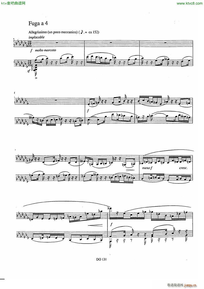 Etude No 12 Prélude et Fugue8