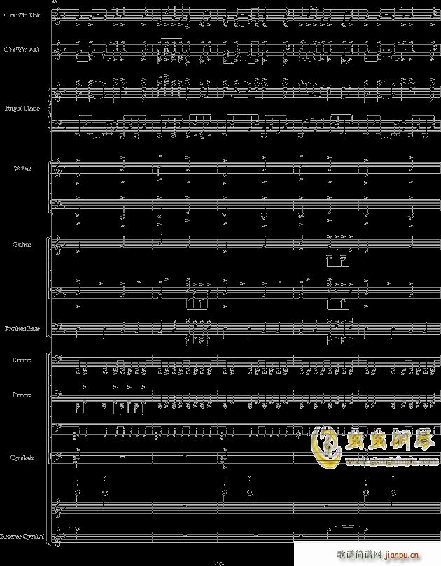 】初音ミク】千本�@ - 震撼总谱 -_初音未来10
