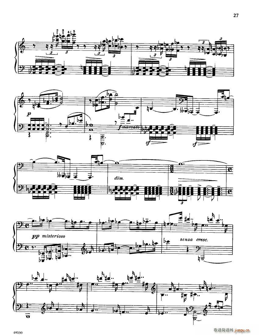 Barber op 26 Piano Sonata5