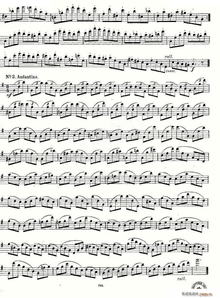 18 kleine Studien Op 41 笛萧谱3