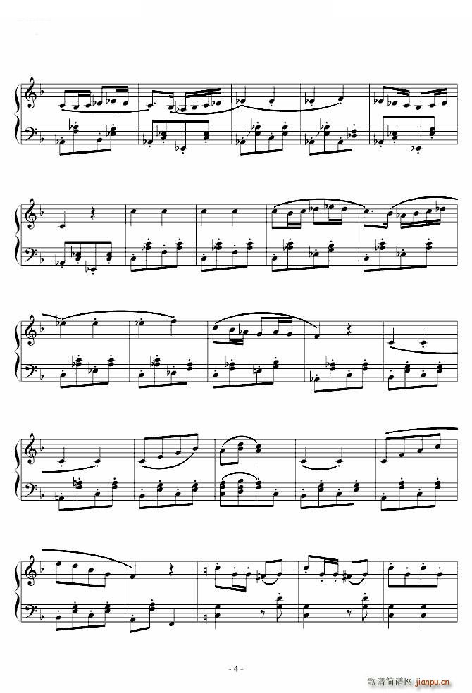 军队进行曲（儿童版）_舒伯特4