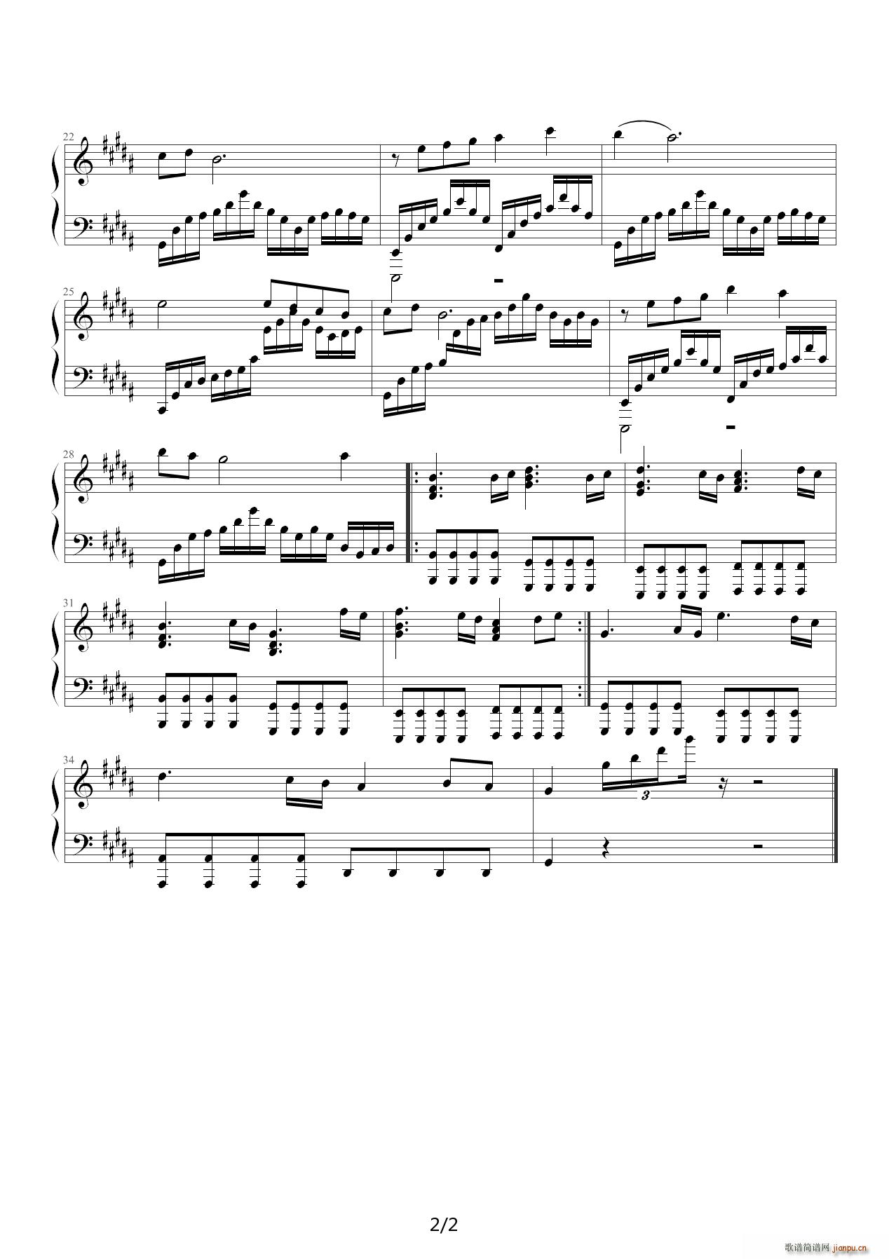 亡灵序曲 降G调2