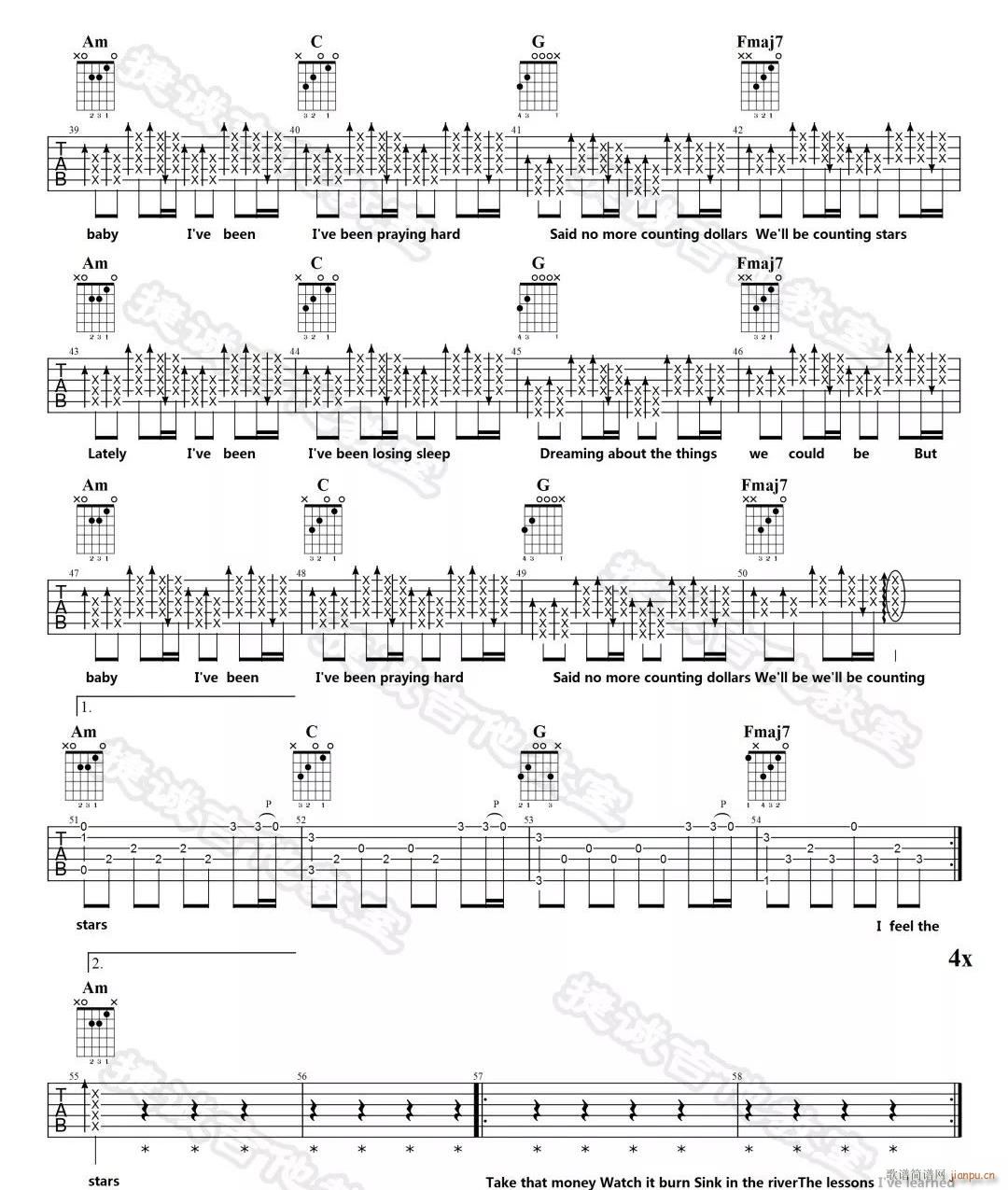 Counting-Stars （ C调）_One Republic3