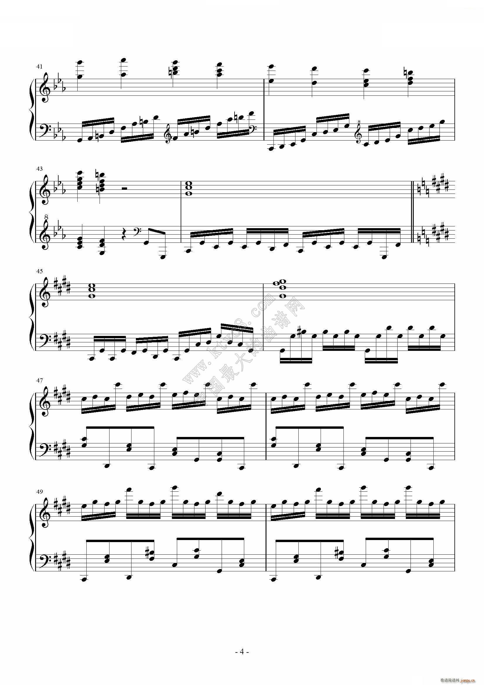 两只老虎变奏曲4