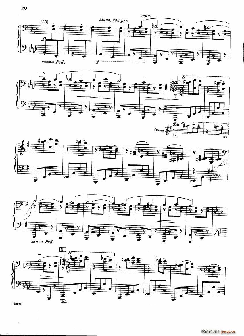 Barber op 28 Souvenirs piano solo20