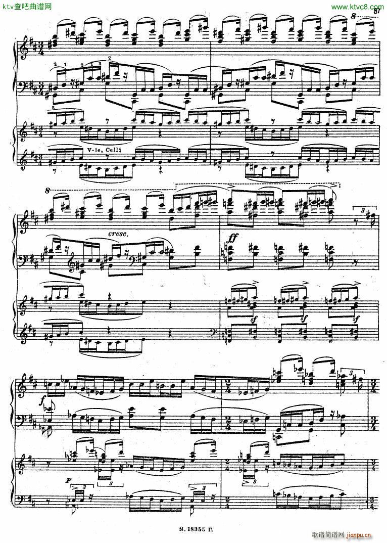 Feinberg op 36 Piano concerto No 2 二26