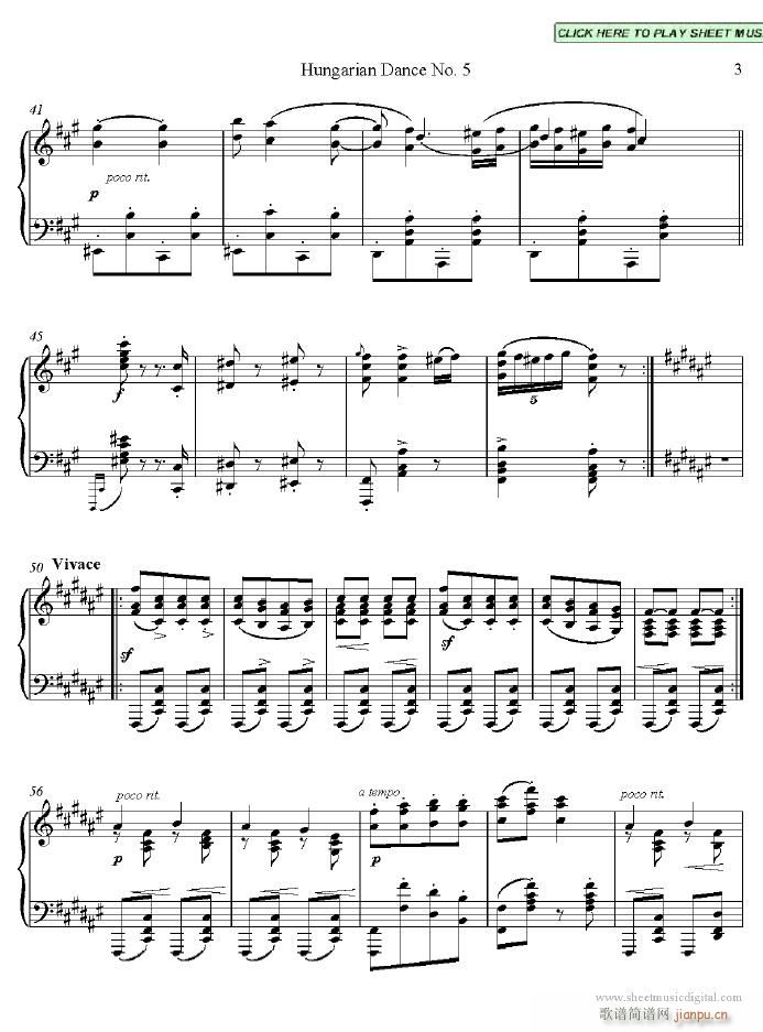 Hungarian Dance no.5_Johannes Brahms3