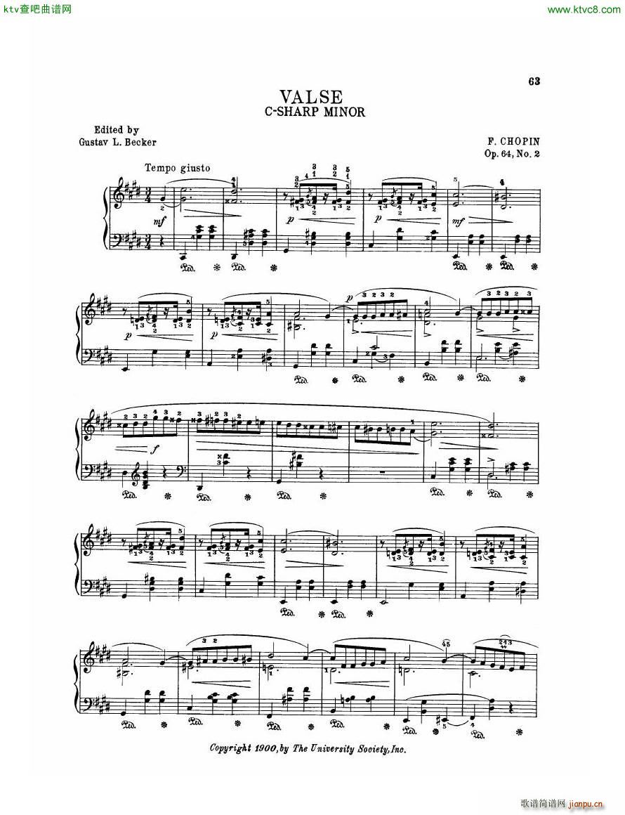 Chopin Op 64 No 2 Waltz in C minor1