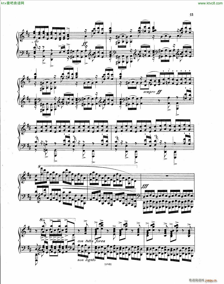 Bach JS BWV 532 Prelude and Fugue in D15