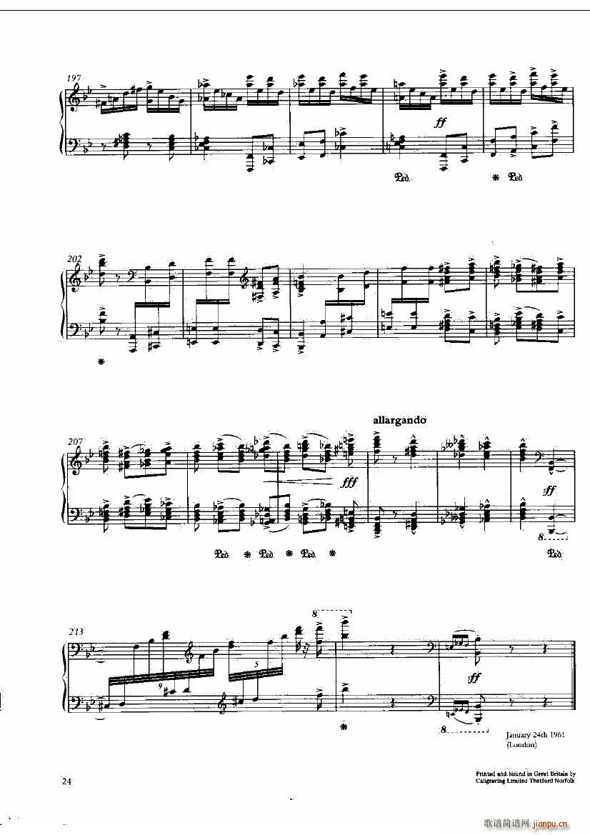 Bowen Op 160 Piano Sonata in Bb24