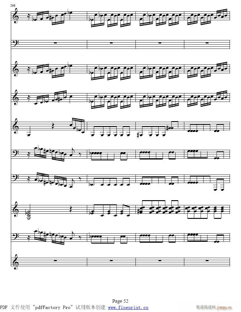 维瓦尔蒂  四季 夏  小提琴协奏曲49-56-提琴4