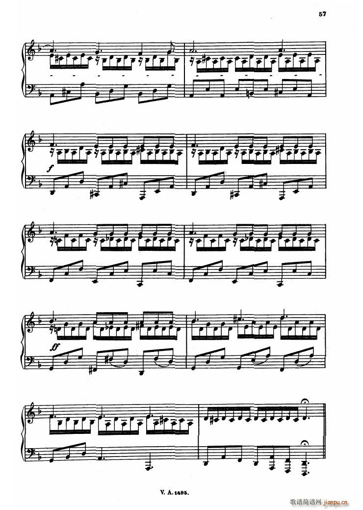 Corelli Album für Klavier Reinecke 二16