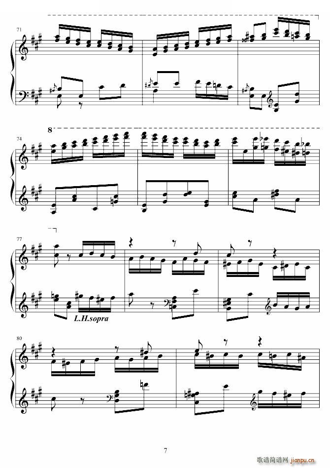 瓦洛多斯改编 《土耳其进行曲》_莫扎特7