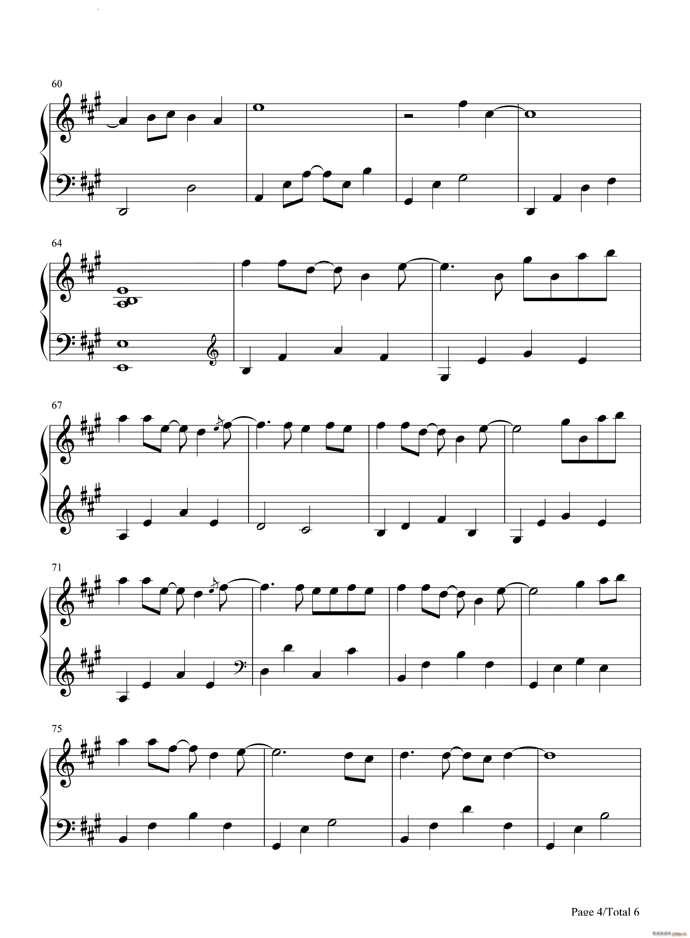 Take On Me带我走简单版_ha5