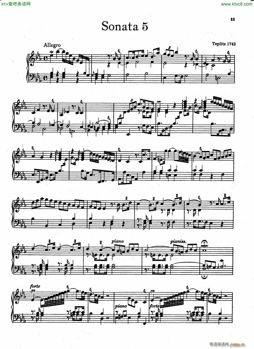 Bach CPE 6 Wurttemberg Sonatas34