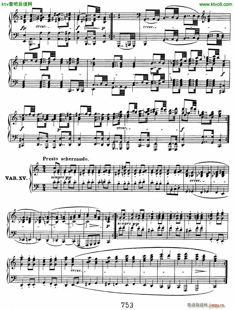 Beethoven op 120 Diabelli Variations13