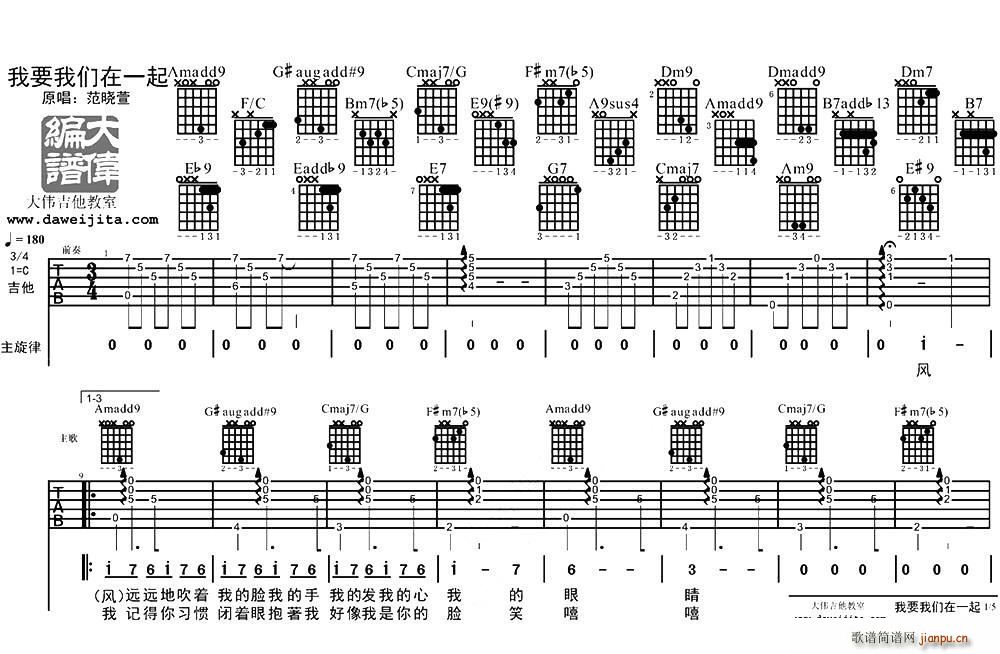 我要我们在一起（大伟编配版）_范晓萱1