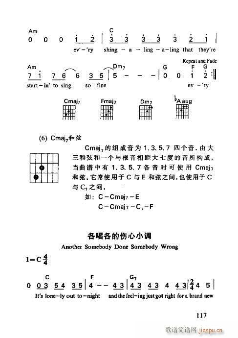 怎样识吉他六线谱101-12017