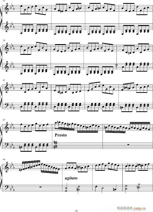 C小调第一钢琴奏鸣曲第一乐章（ver 2011.6）_舍勒七世5
