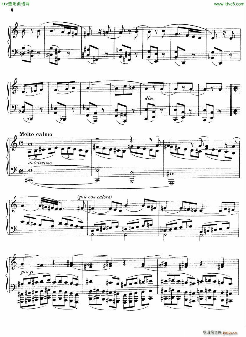 Busoni Sonatina a Moll3