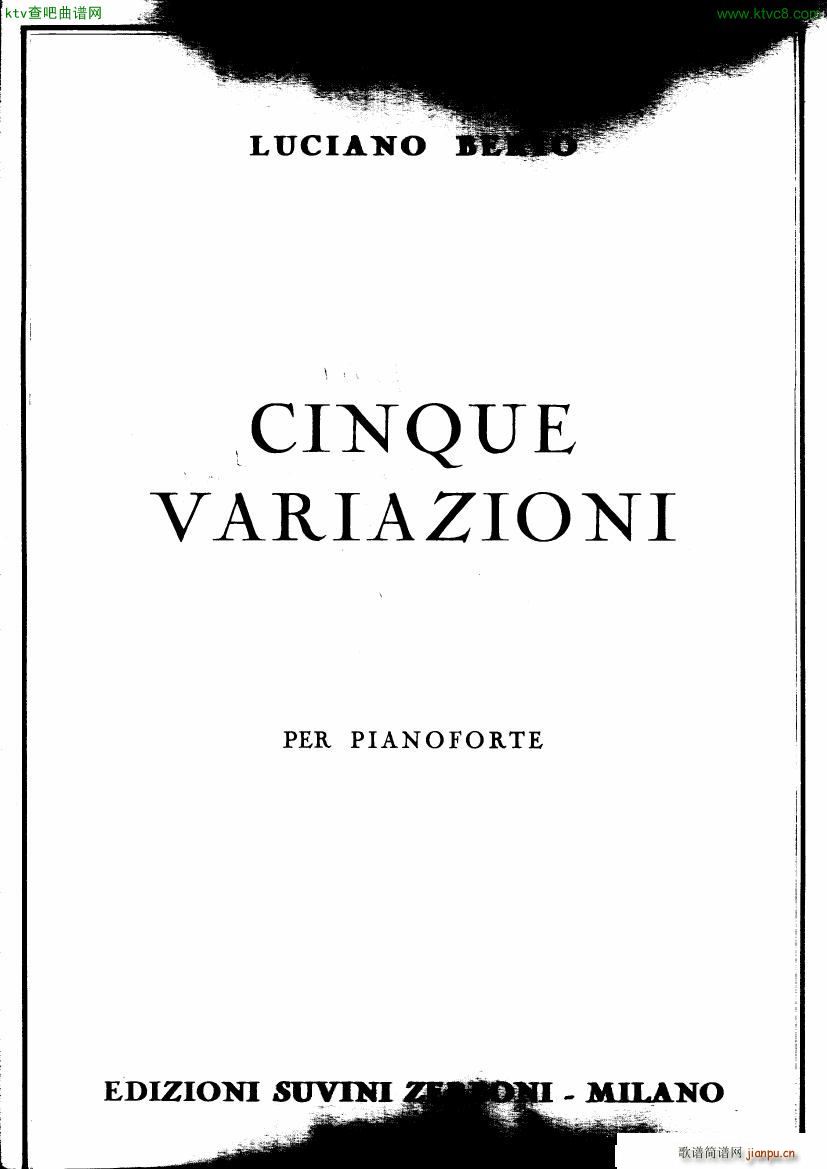 Berio Cinque Variazioni1